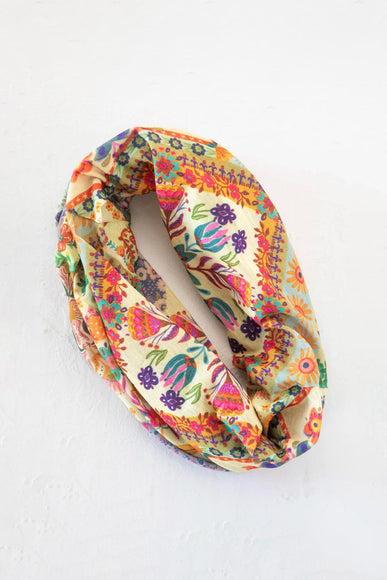 Natural Life Full Boho Bandeau Headband in Cream