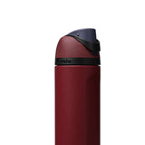 Owala FreeSip 24 oz Stainless Steel Water Bottle in Burgundy Bay