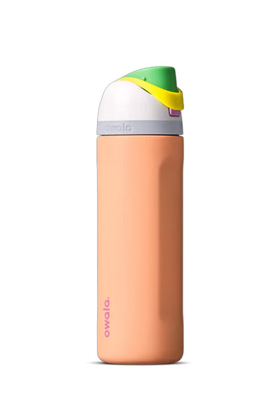 Owala FreeSip 24 oz Stainless Steel Water Bottle in Peachy Keen
