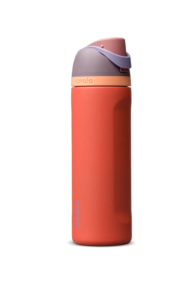 Owala FreeSip 24 oz Stainless Steel Water Bottle in Terracotta Sunset