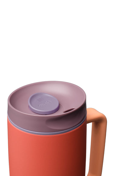 Owala SmoothSip 24 oz Stainless Steel Water Bottle in Terracotta Sunset