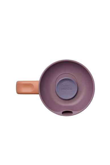 Owala SmoothSip 24 oz Stainless Steel Water Bottle in Terracotta Sunset