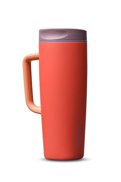 Owala SmoothSip 24 oz Stainless Steel Water Bottle in Terracotta Sunset