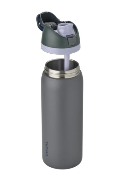 Owala FreeSip 32 oz Stainless Steel Water Bottle in Grey