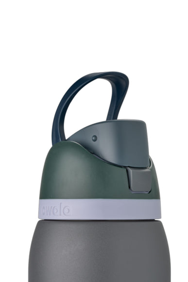 Owala FreeSip 32 oz Stainless Steel Water Bottle in Grey