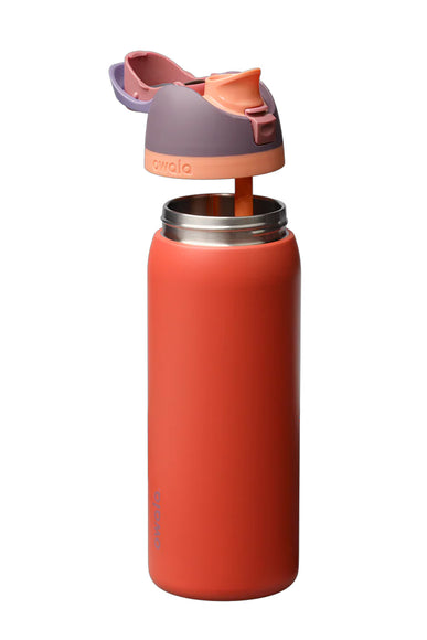 Owala FreeSip 32 oz Stainless Steel Water Bottle in Terracota Sunset