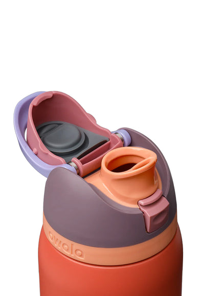 Owala FreeSip 32 oz Stainless Steel Water Bottle in Terracota Sunset