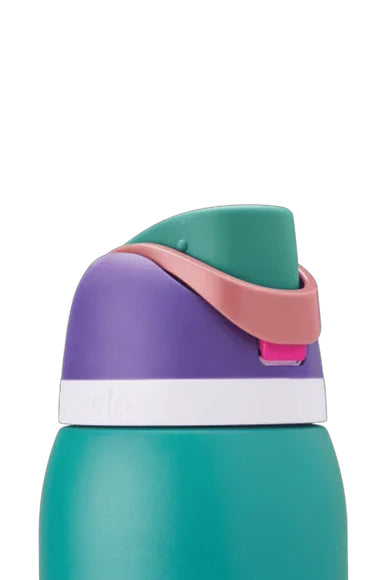 Owala FreeSip 40 oz Stainless Steel Water Bottle in Teal Blue