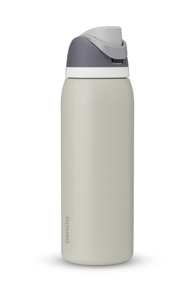 Owala FreeSip 40 oz Stainless Steel Water Bottle in Grey