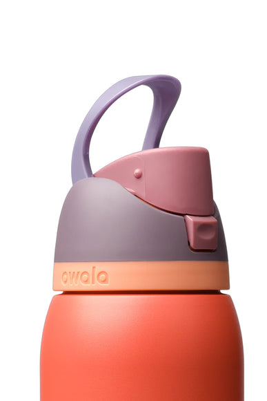 Owala FreeSip 32 oz Stainless Steel Water Bottle in Terracotta Sunset