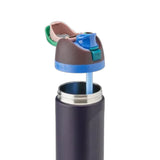 Owala FreeSip 24 oz Stainless Steel Water Bottle in Dark Blue