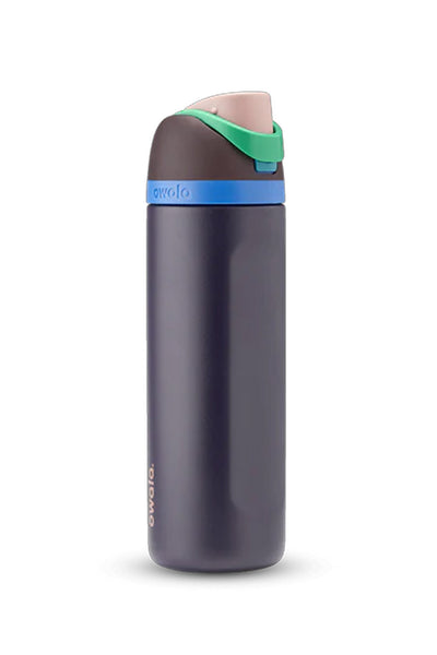 Owala FreeSip 24 oz Stainless Steel Water Bottle in Dark Blue