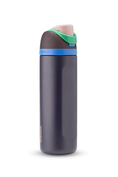 Owala FreeSip 24 oz Stainless Steel Water Bottle in Dark Blue