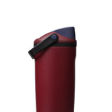 Owala FreeSip Sway 30 oz Stainless Steel Water Bottle in Burgundy Bay