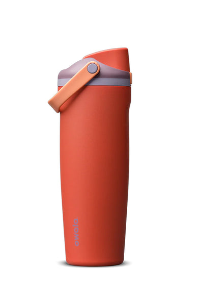 Owala FreeSip Sway 30 oz Stainless Steel Water Bottle in Terracotta Sunset