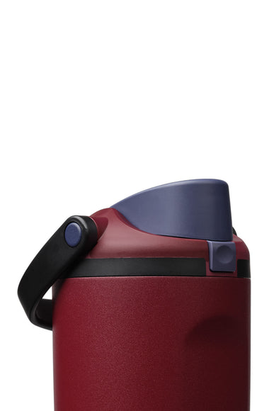 Owala FreeSip Sway 40 oz Stainless Steel Water Bottle in Burgundy Bay