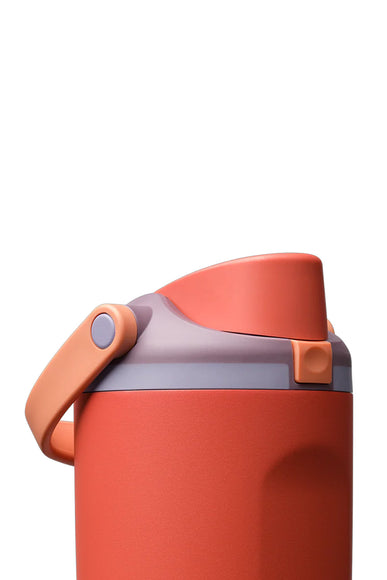 Owala FreeSip Sway 40 oz Stainless Steel Water Bottle in Terracotta Sunset