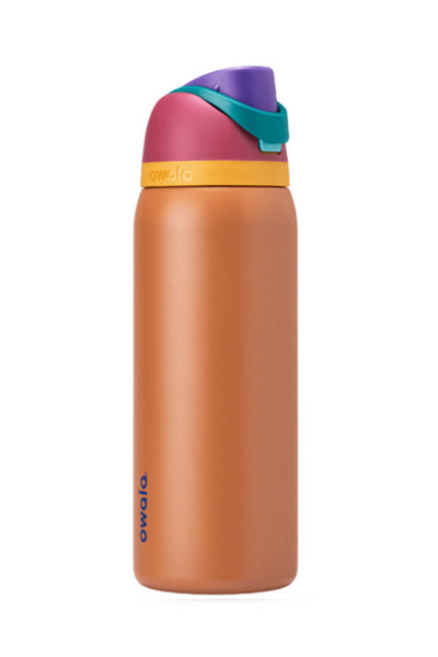 Owala FreeSip 40oz Stainless Steel Water Bottle in Gemstone Orange