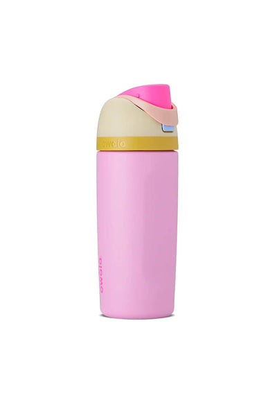 Owala Youth FreeSip 16 oz Stainless Steel Water Bottle in Tutti Fruitti