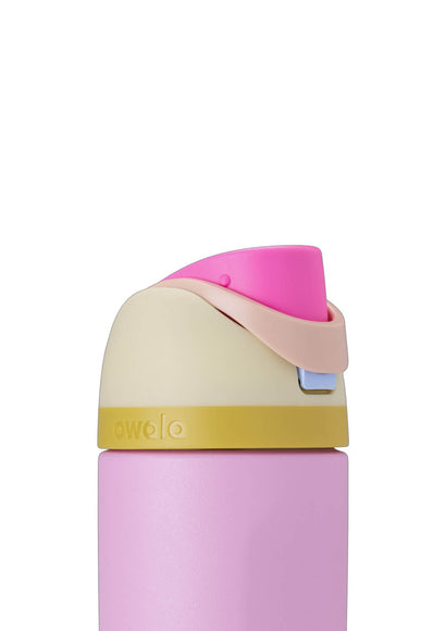 Owala Youth FreeSip 16 oz Stainless Steel Water Bottle in Tutti Fruitti