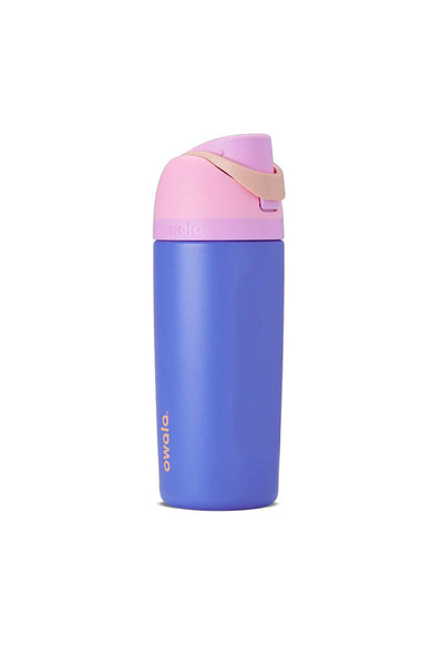 Owala Youth FreeSip 16 oz Stainless Steel Water Bottle in Wild Child