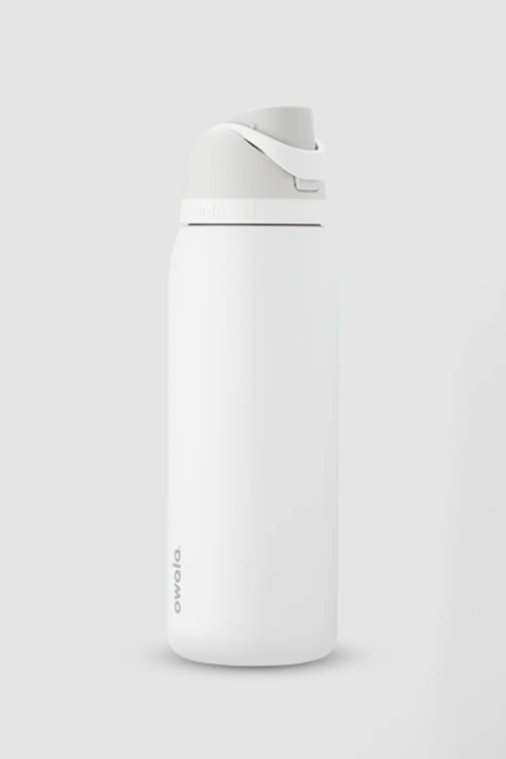 Owala FreeSip 40 oz Stainless Steel Water Bottle in White | C05494