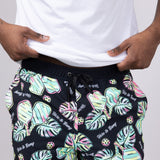 Party Pants Here To Bang Swim Shorts for Men in Black