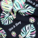 Party Pants Here To Bang Swim Shorts for Men in Black