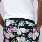 Party Pants Here To Bang Swim Shorts for Men in Black