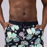 Party Pants Here To Bang Swim Shorts for Men in Black