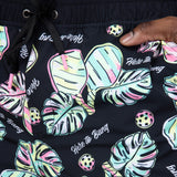 Party Pants Here To Bang Swim Shorts for Men in Black