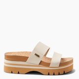 Reef Shoes Cushion Vista Higher Sandals for Women in Vintage Tan
