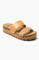 Reef Shoes Cushion Vista Hi Twist Sandals for Women in Natural Braid