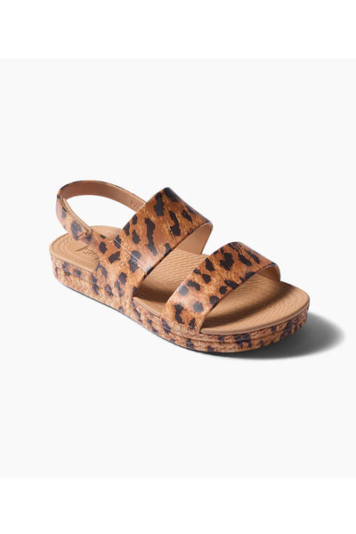 Reef Water Vista Sandals for Women in Leopard
