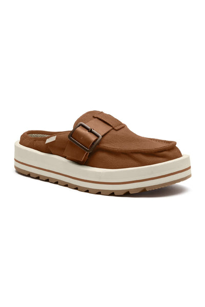 Sanuk Donna Sash Mules for Women in Caramel