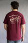 Seager Los Rios T-Shirt for Men in Burgundy