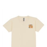 Simply Southern Womens Life’s Better With Dogs T-Shirt for Women in Linen