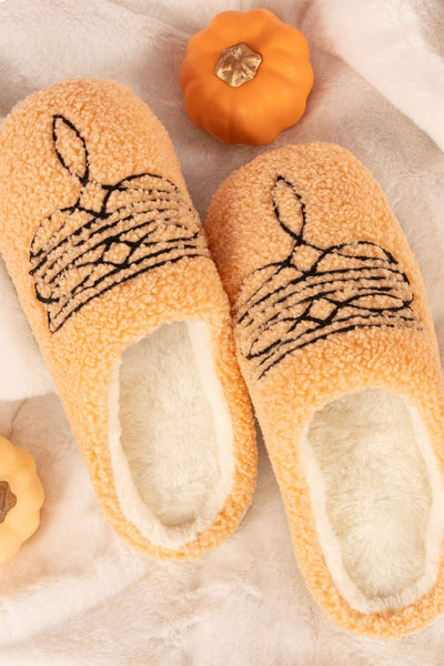 Simply Southern Boot Print Boot Slippers for Women in Sand