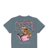 Womens Simply Southern Plus Size Chapter T-Shirt for Women in Blue