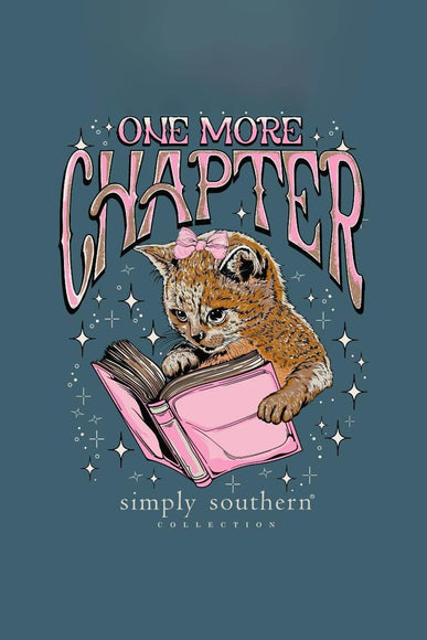 Simply Southern Plus Size Chapter T-Shirt for Women in Blue