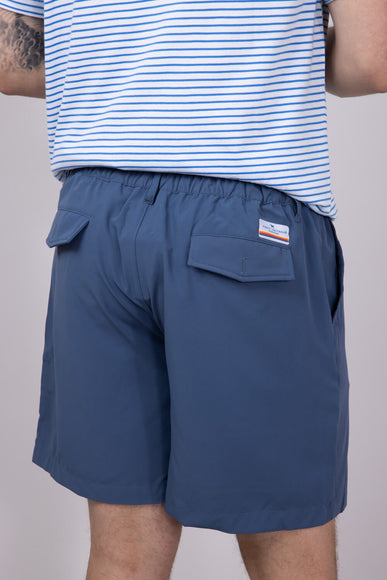 Mens Simply Southern 6.5” Dock Shorts for Men in Blue