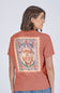 Simply Southern Womens Shirt Grow In Grace T-Shirt for Women in Maple Mauve