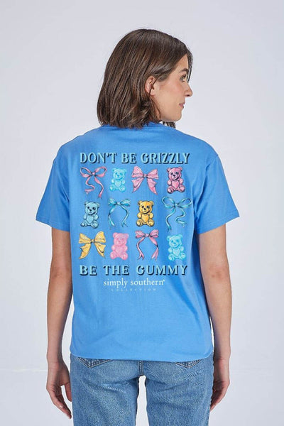 Simply Southern Be The Gummy T-Shirt for Women in Blue