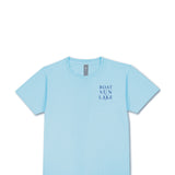 Womens Simply Southern Shirts Lake Days T-Shirt for Women in Sky Blue