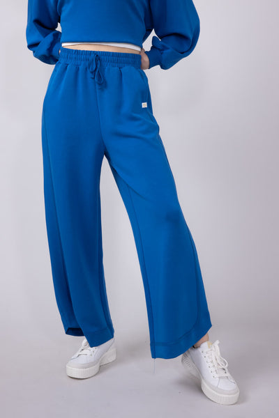 Womens Simply Southern Modal Knit Sloan Pants for Women in Royal Blue