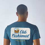 Men's Simply Southern Shirts Old Fashioned T-Shirt for Men in Blue