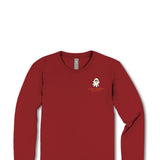 Simply Southern Womens Pumpkin Witch Hat Long Sleeve T-Shirt for Women in Red