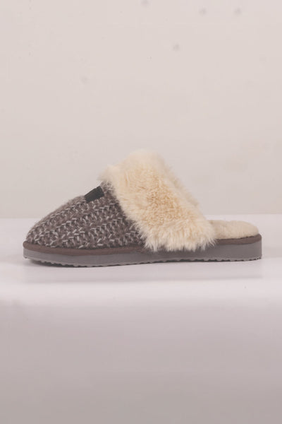 Simply Southern Open Slippers for Women in Grey