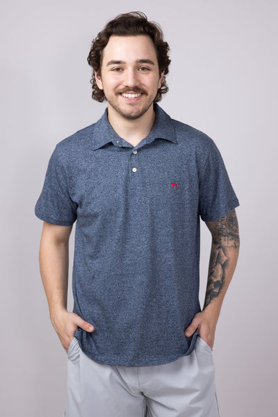 Simply Southern Men's Polo for Men in Navy