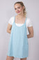 Womens Simply Southern Tara Romper Dress for Women in Ice Blue